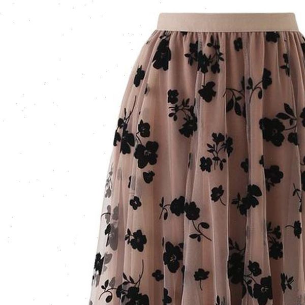 fashion spring summer floral printed womens skirts stretch vintage elastic high waist mesh party pleated long skirt saia midi faldas, Black
fashion spring summer floral printed womens skirts stretch vintage elastic high waist mesh party pleated long skirt saia midi faldas, Black