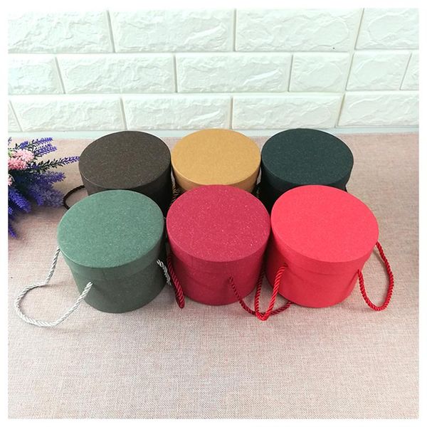 flower gift box dull polish print round paper with string handle for holding flowers & gifts happy mothers' day wrap
flower gift box dull polish print round paper with string handle for holding flowers & gifts happy mothers' day wrap