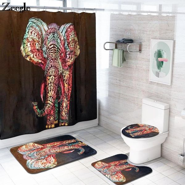 bath mats elephant print waterproof polyester shower curtain set toilet cushion with hooks rugs wc carpet
bath mats elephant print waterproof polyester shower curtain set toilet cushion with hooks rugs wc carpet