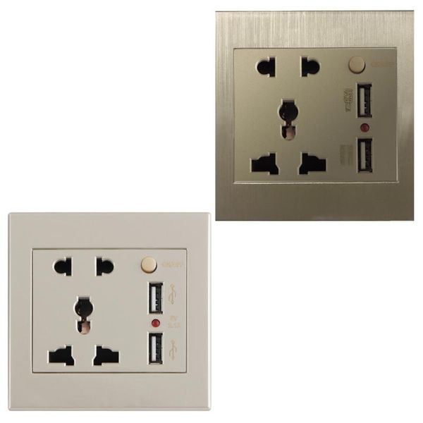 smart power plugs multi-function dual usb wall socket charger five-hole switch control ac dc adapter port outlet panel receptacle
smart power plugs multi-function dual usb wall socket charger five-hole switch control ac dc adapter port outlet panel receptacle