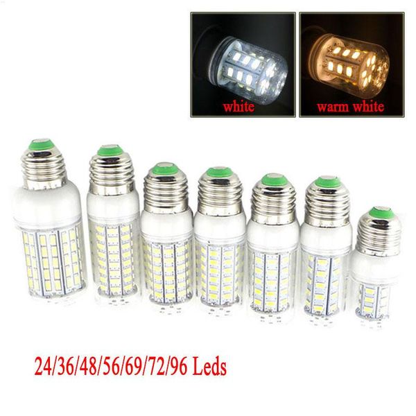 bulbs 24 36 72 96 led e27 corn bulb light lamp 220v warm cold white candle lighting chandelier bombillas home decoration smd5730
bulbs 24 36 72 96 led e27 corn bulb light lamp 220v warm cold white candle lighting chandelier bombillas home decoration smd5730