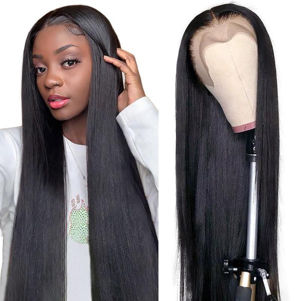 density 26 28 inch straight lace front wig 13x4 frontal long remy brazilian glueless human hair wigs, Black;brown
density 26 28 inch straight lace front wig 13x4 frontal long remy brazilian glueless human hair wigs, Black;brown