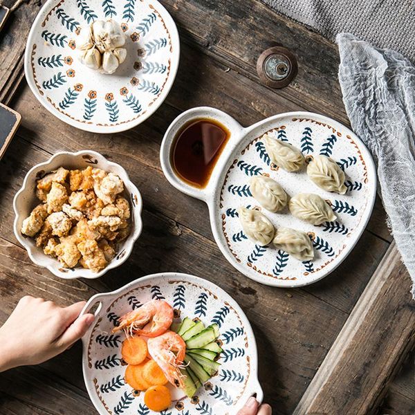 bowls retro tableware ceramic bowl & plate set rice home dinner restaurant salad dumpling floral pattern ce / eu
bowls retro tableware ceramic bowl & plate set rice home dinner restaurant salad dumpling floral pattern ce / eu