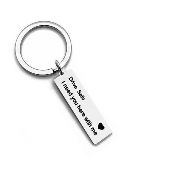 keychains custom fashion keyring gifts engraved drive safe i need you here with me keychain couples boyfriend girlfriend jewelry key chain, Silver
keychains custom fashion keyring gifts engraved drive safe i need you here with me keychain couples boyfriend girlfriend jewelry key chain, Silver