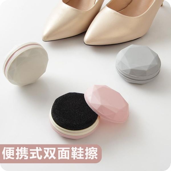 portable shoe polish leather shoes cleaner double-sided care sponge colorless decontamination cleaning brush clothing & wardrobe storage
portable shoe polish leather shoes cleaner double-sided care sponge colorless decontamination cleaning brush clothing & wardrobe storage