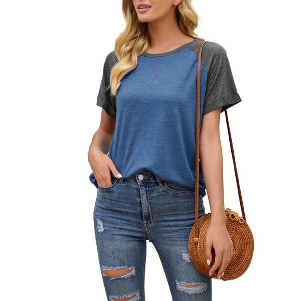 summer short-sleeved tshirt women solid color casual loose o neck streetwear tee 2021 women's t-shirt, White
summer short-sleeved tshirt women solid color casual loose o neck streetwear tee 2021 women's t-shirt, White