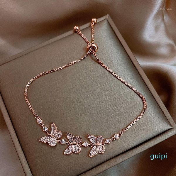 vintage rose gold crystal butterfly bracelet for women cute fish opal zircon adjustable charm bracelet female statement jewelry1, Golden;silver
vintage rose gold crystal butterfly bracelet for women cute fish opal zircon adjustable charm bracelet female statement jewelry1, Golden;silver