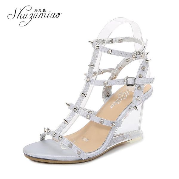 plus size 43 rivet high heels shoes women t-strap gladiator pumps wedge ladies footwear sandals zapatos 1098-44, Black
plus size 43 rivet high heels shoes women t-strap gladiator pumps wedge ladies footwear sandals zapatos 1098-44, Black