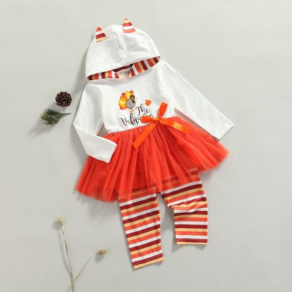 clothing sets spring baby girls thanksgiving clothes letter pattern long sleeves hooded dress with cartoon ear+ stripe print trousers, White
clothing sets spring baby girls thanksgiving clothes letter pattern long sleeves hooded dress with cartoon ear+ stripe print trousers, White