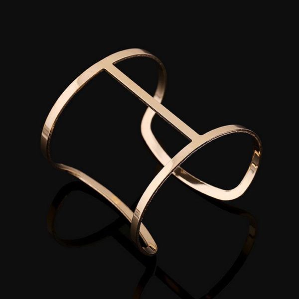 bangle punk bracelet for women men fashion jewelry s2051, Black