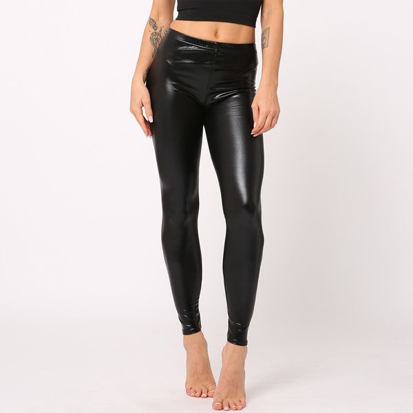 colored faux leather leggings women glossy shiny neon dance pants night club party clothing mallas mujer leggins stretch, Black
colored faux leather leggings women glossy shiny neon dance pants night club party clothing mallas mujer leggins stretch, Black