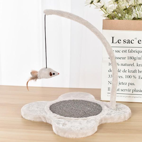 cat toys scratcher scratching mat sisal with haning mouse toy yu-home
cat toys scratcher scratching mat sisal with haning mouse toy yu-home