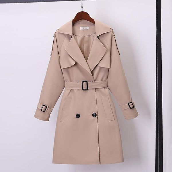 women's trench coats surufeng women casual long coat with sashes double breasted windbreaker 2021 chic ladies outerwear, Tan;black
women's trench coats surufeng women casual long coat with sashes double breasted windbreaker 2021 chic ladies outerwear, Tan;black