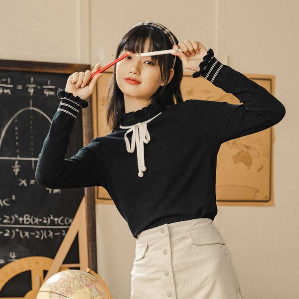 women's sweaters sweater autumn winter lace half-high collar outer pullover with bowknot sweater i2jh, White;black
women's sweaters sweater autumn winter lace half-high collar outer pullover with bowknot sweater i2jh, White;black