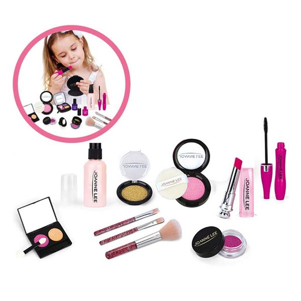 girl pretend play make up toy simulation cosmetics pink makeup set princess beauty plastic play house toy lipstick eyeshadow
girl pretend play make up toy simulation cosmetics pink makeup set princess beauty plastic play house toy lipstick eyeshadow