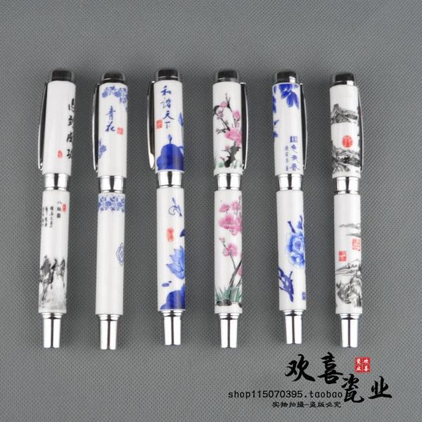 fountain pens blue and white porcelain pen chinese style gift set series ink ceramic
fountain pens blue and white porcelain pen chinese style gift set series ink ceramic