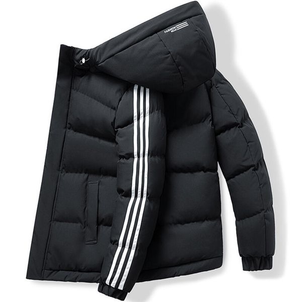 Down men's winter fashion Plush children Winter Youth thickened cotton padded et men, Black
Down men's winter fashion Plush children Winter Youth thickened cotton padded et men, Black