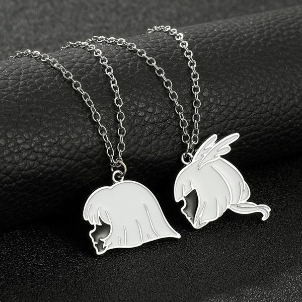 pendant necklaces the same npc character necklace sky short hair girl enamel in game jewelry gifts for girls, Silver
pendant necklaces the same npc character necklace sky short hair girl enamel in game jewelry gifts for girls, Silver