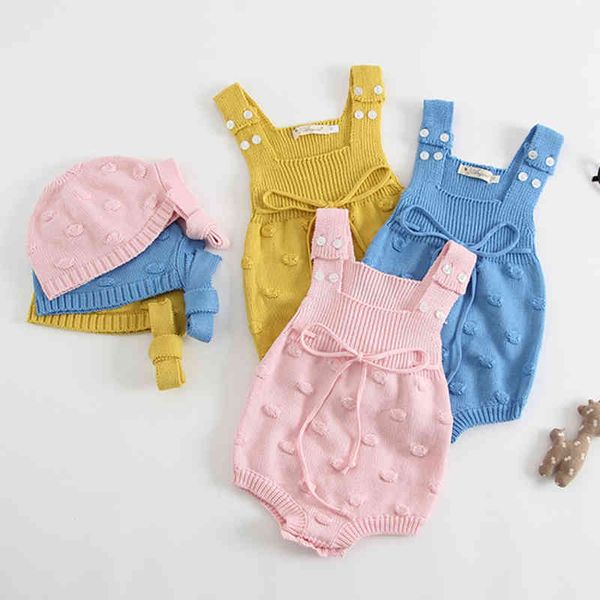 spring autumn born boys girls simple jumpsuits clothes baby rompers braces knitted children 210429, Blue
spring autumn born boys girls simple jumpsuits clothes baby rompers braces knitted children 210429, Blue