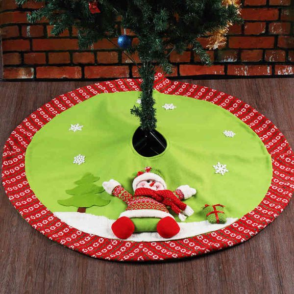 christmas decoration gift tree skirt creative snowman products tree dress apron
christmas decoration gift tree skirt creative snowman products tree dress apron