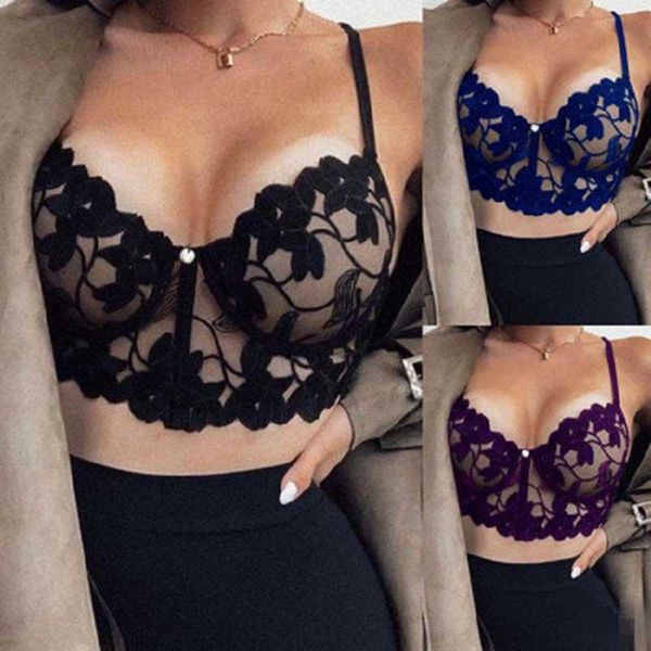 bras summer fashion push up women lace spaghetti strap crop camis casual floral deep v-neck bustier bra blusas, Red;black
bras summer fashion push up women lace spaghetti strap crop camis casual floral deep v-neck bustier bra blusas, Red;black