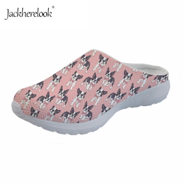 jackherelook plus size 35-45 platform mesh sandals women summer shoes casual slip on cute boston terrier dog print pink slippers, Black
jackherelook plus size 35-45 platform mesh sandals women summer shoes casual slip on cute boston terrier dog print pink slippers, Black