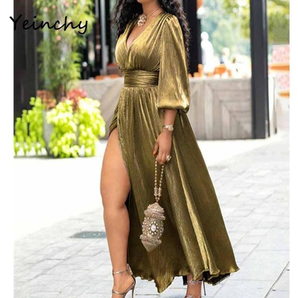 casual dresses yeinchy ladies v neck stretch folds high split women maxi plus size long sleeve belt party fm6145, Black;gray
casual dresses yeinchy ladies v neck stretch folds high split women maxi plus size long sleeve belt party fm6145, Black;gray