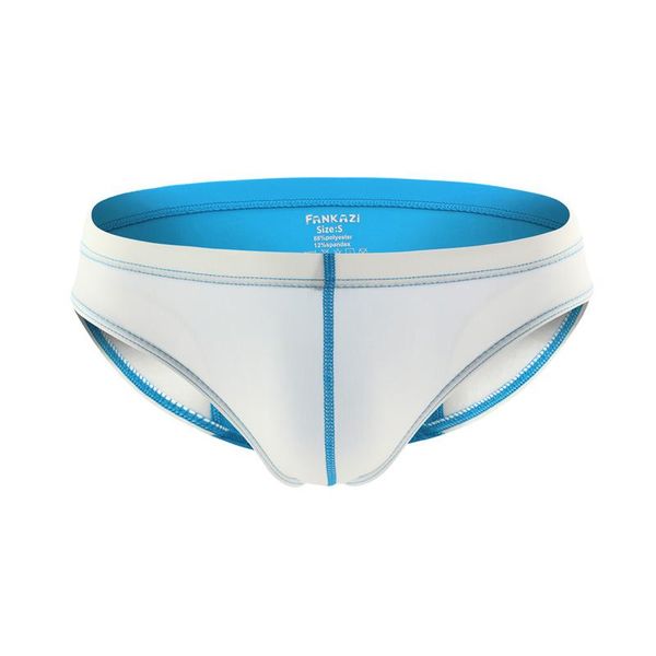 underpants underwear nylon men briefs low waist patchwork mens bikini pouch male panties swimming trunks, Black;white
underpants underwear nylon men briefs low waist patchwork mens bikini pouch male panties swimming trunks, Black;white