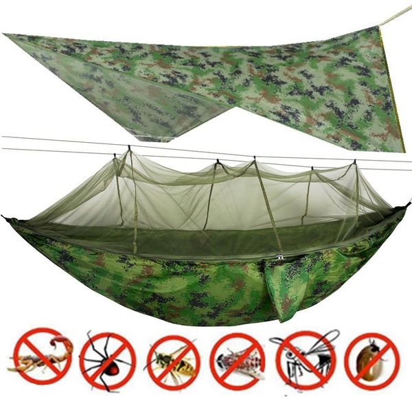 camping/garden hammock with mosquito net outdoor furniture 1-2 person portable hanging bed strength parachute fabric sleep swing bags
camping/garden hammock with mosquito net outdoor furniture 1-2 person portable hanging bed strength parachute fabric sleep swing bags