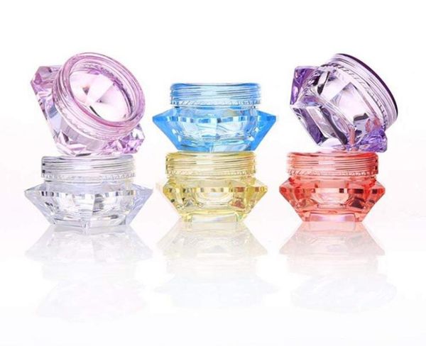 storage bottles & jars 50pcs 5ml plastic transparent cosmetic jar with lid diamond shape sample dispensed milk/cream empty container
storage bottles & jars 50pcs 5ml plastic transparent cosmetic jar with lid diamond shape sample dispensed milk/cream empty container