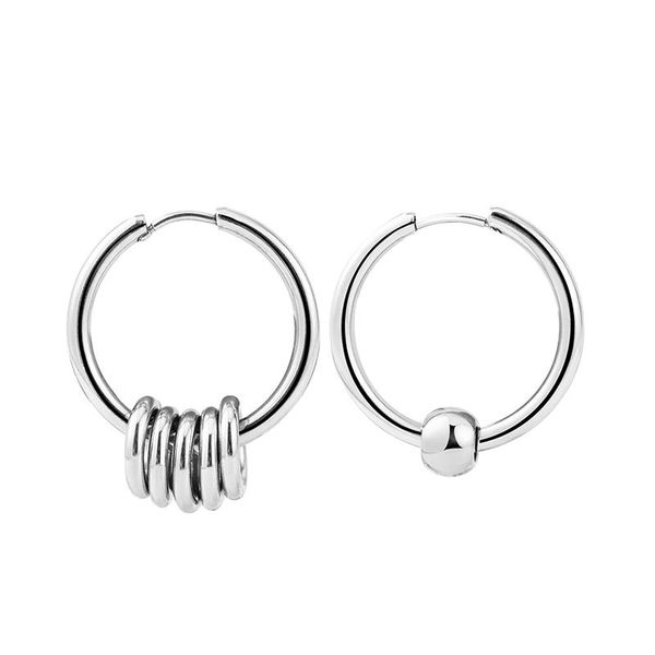 punk hoop earrings stainless steel cool boy girl jewelry hip-hop asymmetric round ear stub for women men party gift & huggie, Golden;silver
punk hoop earrings stainless steel cool boy girl jewelry hip-hop asymmetric round ear stub for women men party gift & huggie, Golden;silver