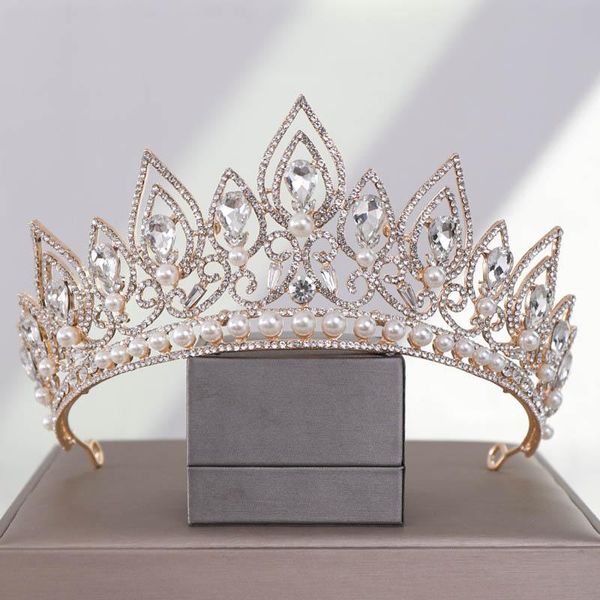 hair clips & barrettes luxury drop shape crystal crownwedding accesories women princess birthday party wedding imitation pearl bridesmaid ti, Golden;silver
hair clips & barrettes luxury drop shape crystal crownwedding accesories women princess birthday party wedding imitation pearl bridesmaid ti, Golden;silver