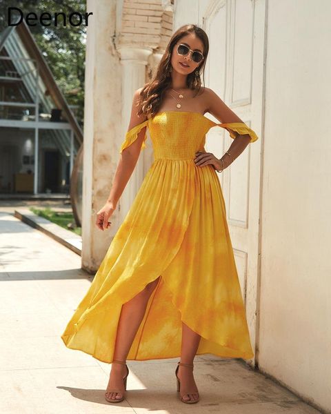 casual dresses deenor summer off shoulder dress sleeveless backless boho beach evening party split maxi 2021 women sundress robe, Black;gray
casual dresses deenor summer off shoulder dress sleeveless backless boho beach evening party split maxi 2021 women sundress robe, Black;gray