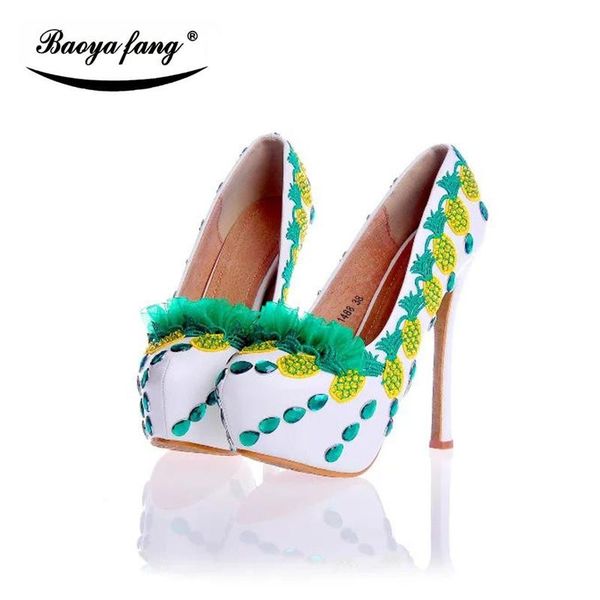 green flower women wedding shoes 14cm high heels platform 2021 female real leather insole crystal dress, Black
green flower women wedding shoes 14cm high heels platform 2021 female real leather insole crystal dress, Black