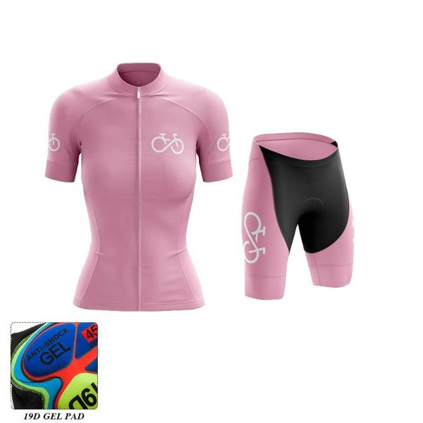 ropa ciclismo mujer pro team cycling clothing women summer short sleeve mountain bike suit anti-uv jersey set pink racing sets, Black;blue
ropa ciclismo mujer pro team cycling clothing women summer short sleeve mountain bike suit anti-uv jersey set pink racing sets, Black;blue