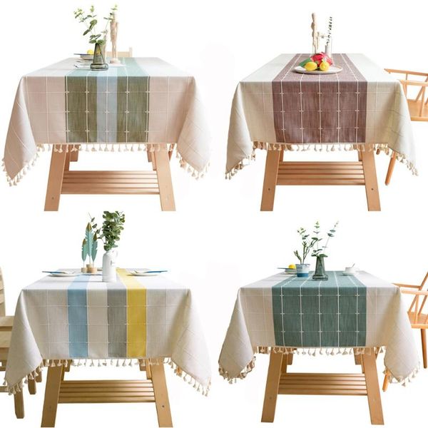 table cloth geometry plaid decorative linen tablecloth with tassel waterproof thicken cover rectangular wedding dining tea
table cloth geometry plaid decorative linen tablecloth with tassel waterproof thicken cover rectangular wedding dining tea