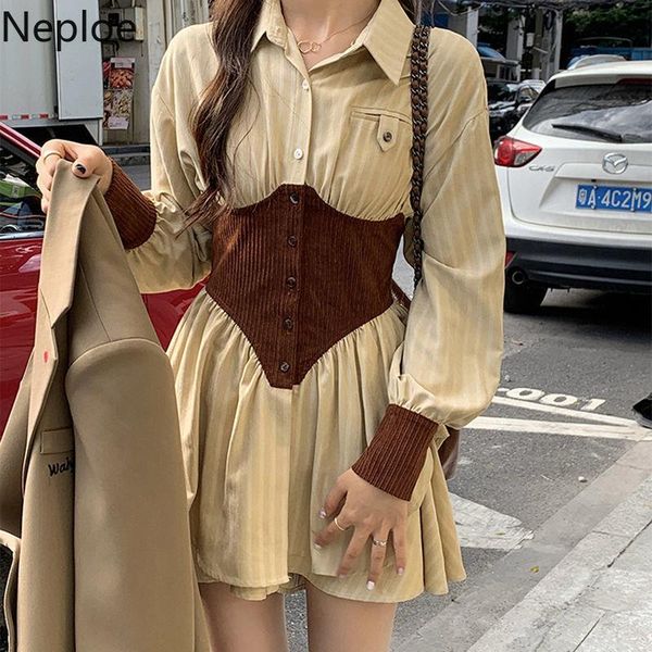 women's tracksuits neploe 2021 vintage two piece set women patchwork slim shirt dress high wiast short wide leg pants korean temperamen, Gray
women's tracksuits neploe 2021 vintage two piece set women patchwork slim shirt dress high wiast short wide leg pants korean temperamen, Gray