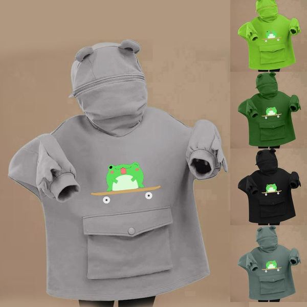 women's hoodies & sweatshirts harajuku women men hoodie frog pullover winter hooded casual autumn embroidery loose doll decoration, Black
women's hoodies & sweatshirts harajuku women men hoodie frog pullover winter hooded casual autumn embroidery loose doll decoration, Black