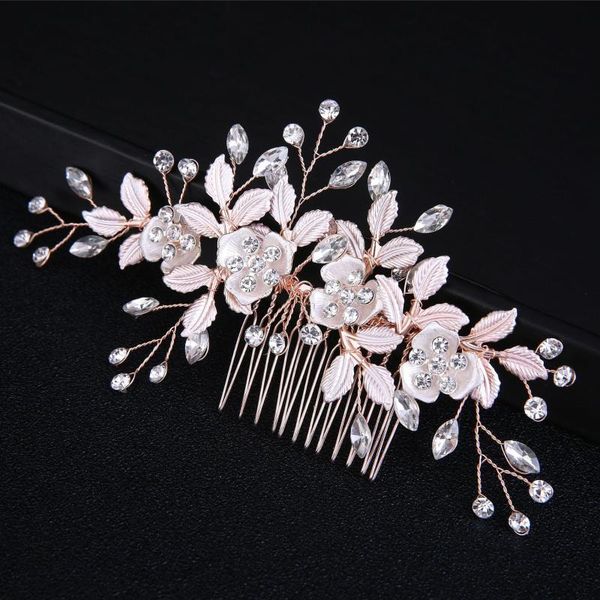 hair clips & barrettes korean style exquisite flower leaf bridal hairwear women party headwear wedding accessories bride jewelry, Golden;silver 
hair clips & barrettes korean style exquisite flower leaf bridal hairwear women party headwear wedding accessories bride jewelry, Golden;silver
