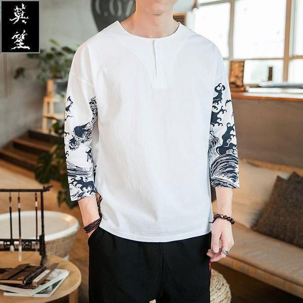 men oriental clothing kung fu t-shirt chinese style tee tang suit cotton linen blouse spring summer asian clothes 12182, Red
men oriental clothing kung fu t-shirt chinese style tee tang suit cotton linen blouse spring summer asian clothes 12182, Red