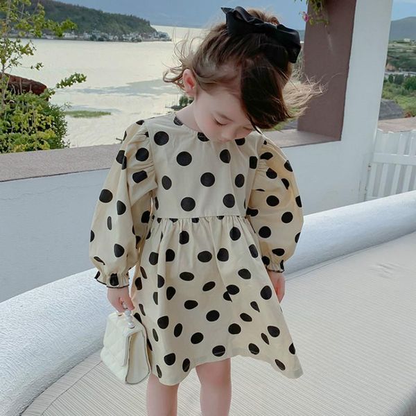 girl's dresses 2021 spring arrival girls long sleeve dot dress kids princess korean design clothes, Red;yellow
girl's dresses 2021 spring arrival girls long sleeve dot dress kids princess korean design clothes, Red;yellow
