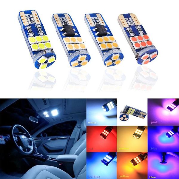 emergency lights 2pcs explosive decoding non-polar 15 crystal 3030 led t10 constant current small lamp reading light door makeup
emergency lights 2pcs explosive decoding non-polar 15 crystal 3030 led t10 constant current small lamp reading light door makeup