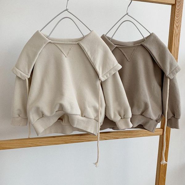t-shirts children's autumn and winter korean fashion big lapel drawstring fleece sweater boys clothes kids girls, Blue
t-shirts children's autumn and winter korean fashion big lapel drawstring fleece sweater boys clothes kids girls, Blue