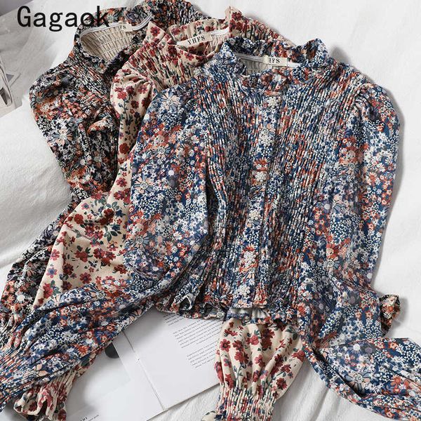 short blouse women spring autumn stand vintage floral button slim shirts korean chic blouses 210531, White
short blouse women spring autumn stand vintage floral button slim shirts korean chic blouses 210531, White
