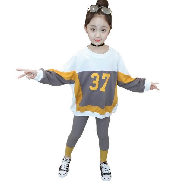 kids clothing set for girl two piece tracksuit legging and sport casual clothes batwing sleeve 2pcs sets, White
kids clothing set for girl two piece tracksuit legging and sport casual clothes batwing sleeve 2pcs sets, White