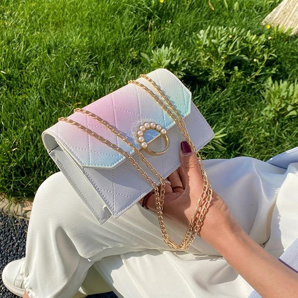 evening bags fashion gradient color shoulder bag women pu eather crossbody pearl lock design flap handbag messenger pouch clutch ssac
evening bags fashion gradient color shoulder bag women pu eather crossbody pearl lock design flap handbag messenger pouch clutch ssac