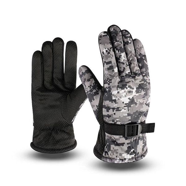 five fingers gloves winter men warm fashion camouflage printed waterproof full finger outdoor skiing motorcycle bike riding wrist mittens, Blue;gray
five fingers gloves winter men warm fashion camouflage printed waterproof full finger outdoor skiing motorcycle bike riding wrist mittens, Blue;gray