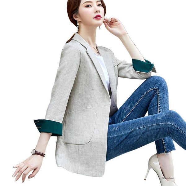 women's suits & blazers fashion korea design apricot black oversize girl manufacturer casual size s-4xl women cotton business blazer j, White;black
women's suits & blazers fashion korea design apricot black oversize girl manufacturer casual size s-4xl women cotton business blazer j, White;black