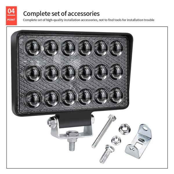 working light 5400lm 6000k flood spot bar for trucks trailers boats car accessories 9-30v led lights nilight
working light 5400lm 6000k flood spot bar for trucks trailers boats car accessories 9-30v led lights nilight
