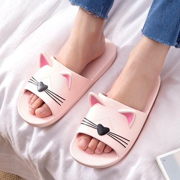 women summer slippers slides sandals beach bathe flip flops 3d cartoon cats thick bottom comfort couple cute shoes, Black
women summer slippers slides sandals beach bathe flip flops 3d cartoon cats thick bottom comfort couple cute shoes, Black